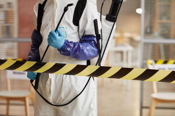 Professional Crime Scene Cleanup technician working in Lewisville, WA